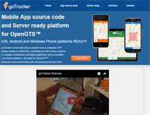 Tablet Screenshot of gotracker.net